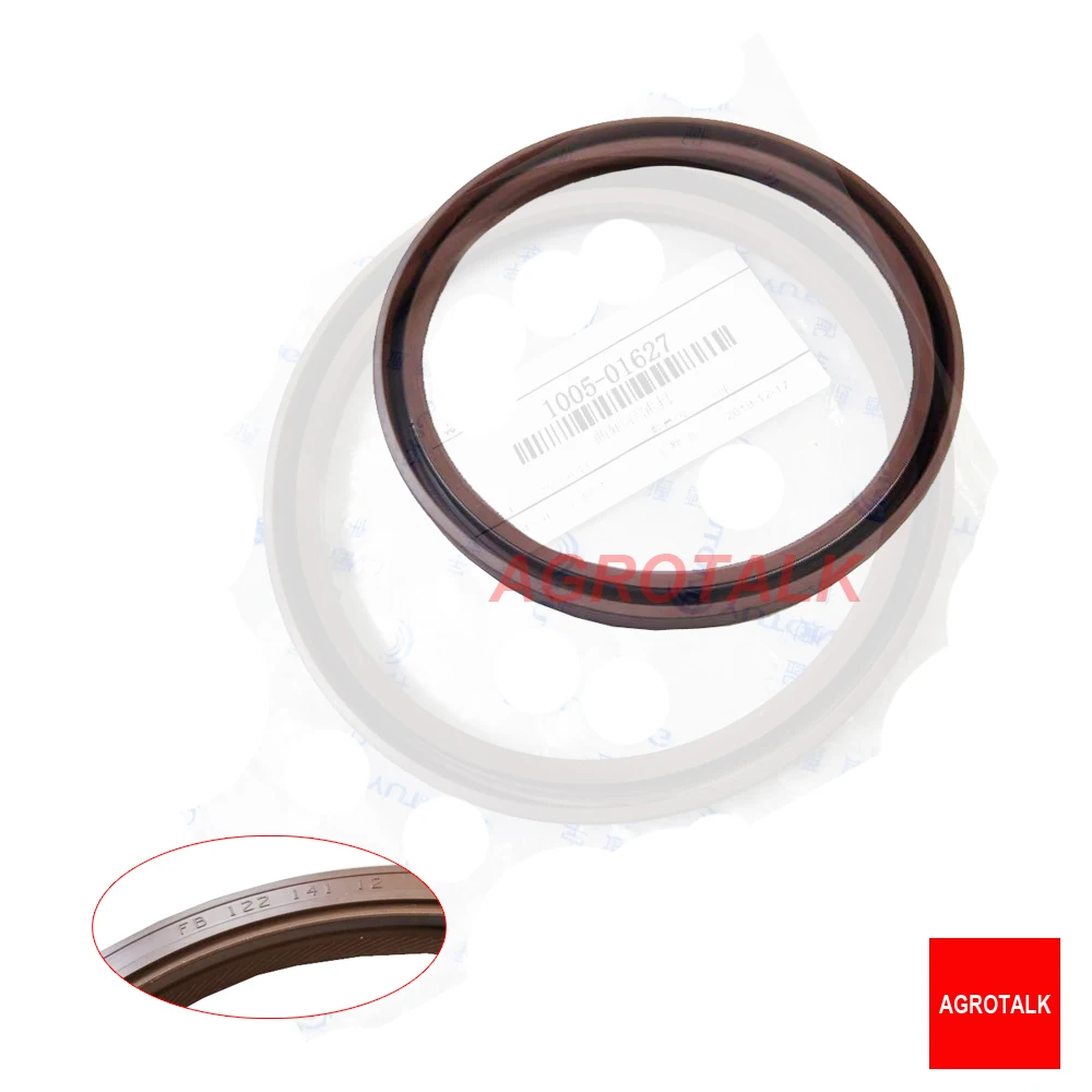 Crankshaft rear oil seal for Yuchai series engine, part number: S01000-1002502SF1 / 1005-01627