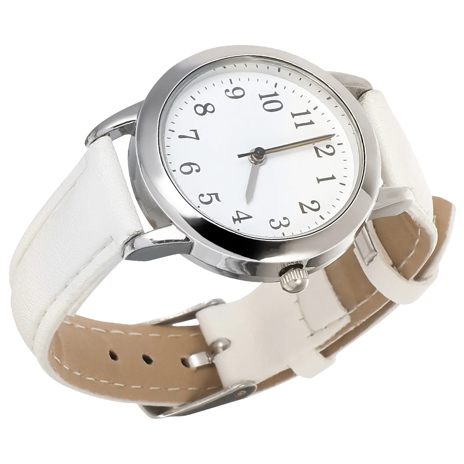 Waterproof Simple Design Strap Women Fashion Watch Elegant Lady Quartz Wrist Watch Casual Dating Party Present
