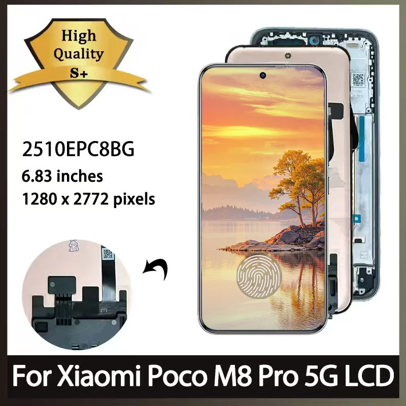 nuovo-display-da-683-pollici-per-poco-m8-pro-5g-2510epc8bg-schermo-lcd-con-touch-screen-e-digitalizzatore-per-xiaomi-poco-m8-pro-5g