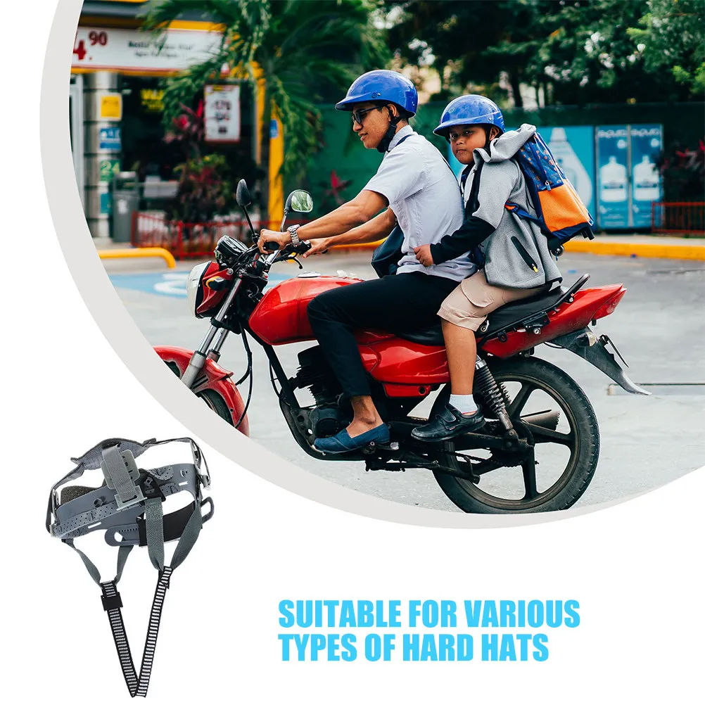 2Pcs Hard Hat Suspension Safety Insert Replacement Soft Sponge Liner Adjustable Knob Full Brim Bump Cap Accessory