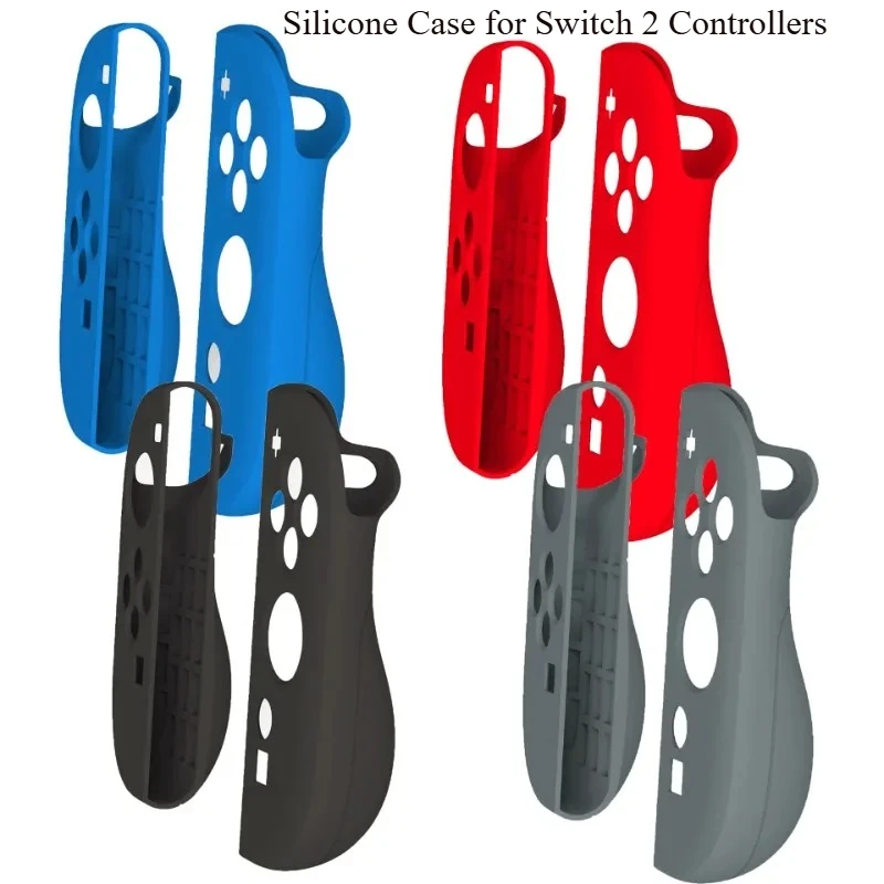

New Silicone Case For Switch 2 For Console & Controllers Soft Grip Protective Cover With Anti-Slip Design Full Body Protection