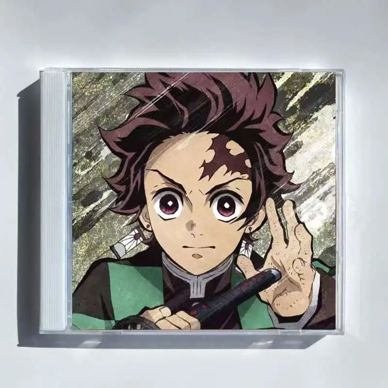 

Anime Demon Slayer Kamado Tanjirou Music CD Risa Oribe Gurenge Album Music Record Cosplay Walkman Car Soundtracks Box Collection
