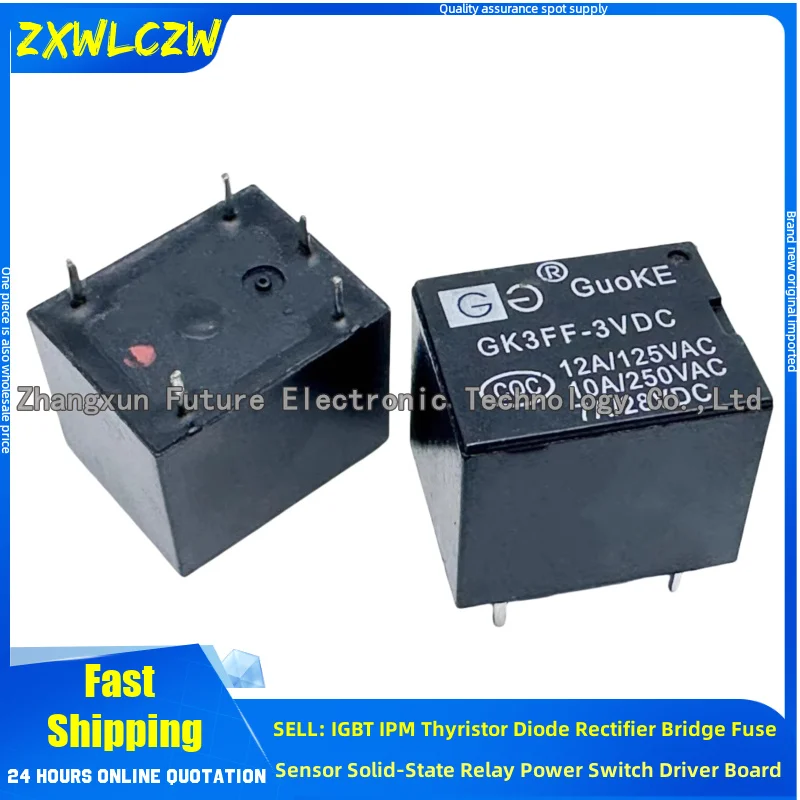 5Pcs/Lot Relay Gk3F…