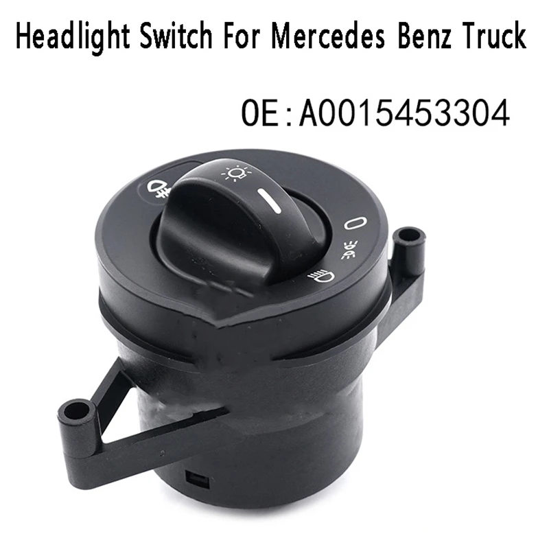 

Car Lights Control Switch Headlight Lamp Switch Knob Button A0015453304 0015453304 For Mercedes Benz Truck