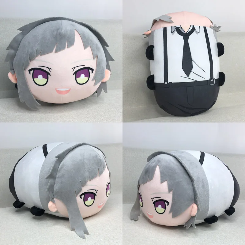 

30cm Anime Role Nakajima Atsushi Cute Plush Cotton Doll Throw Pillow Plushie Props Anime Cosplay Back Cushion Toys Xmas Gift