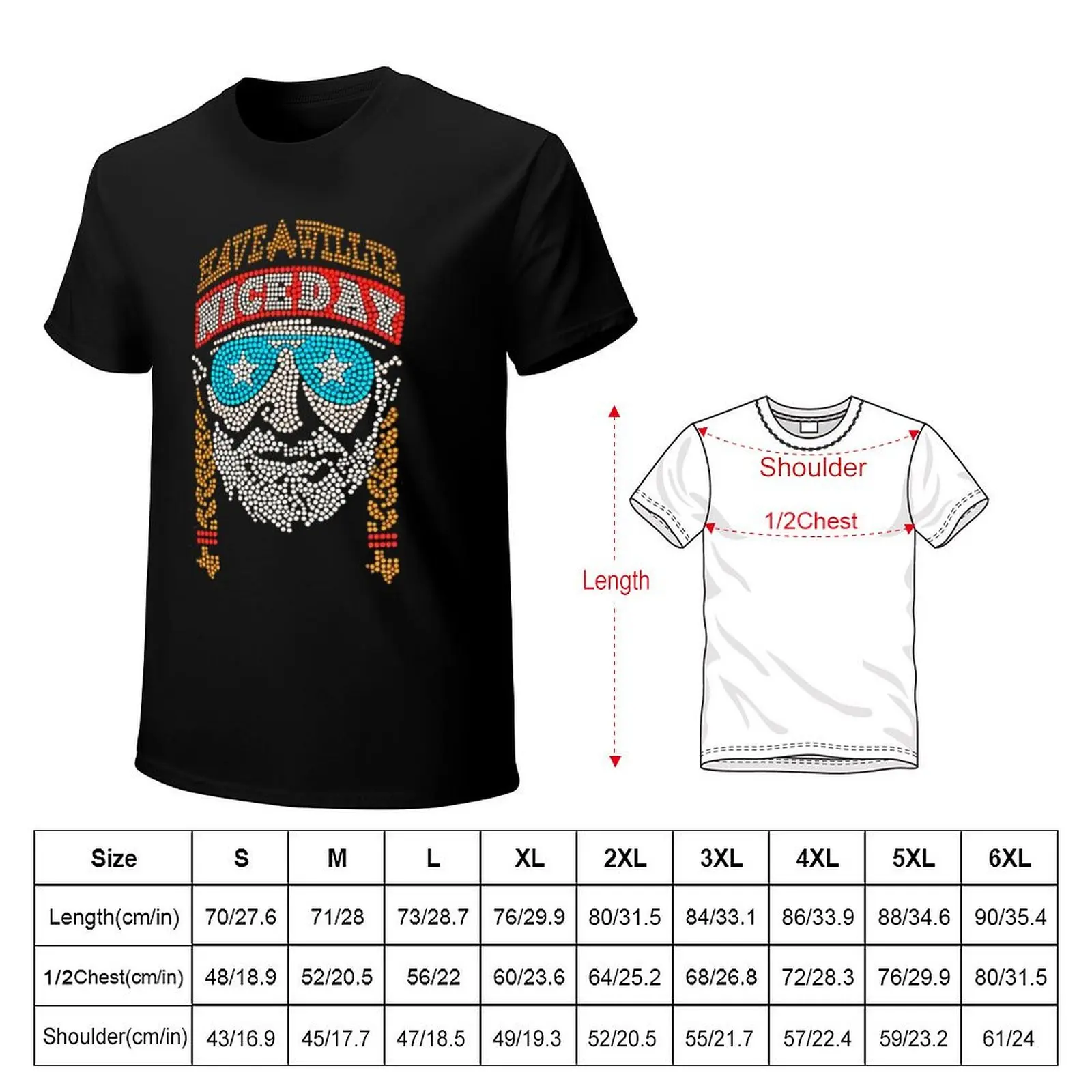 Have A Willie Nice Day T-Shirt Casual Loose Fit Short Sleeve T-Shirt