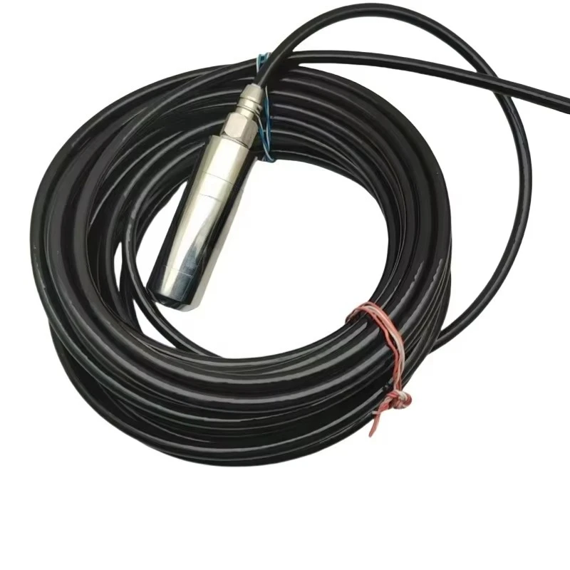 L105 I2C Stainless Steel 304 Ventilator Submersible Water Pressure Transmitter with 0.15% Precision Threaded Installation