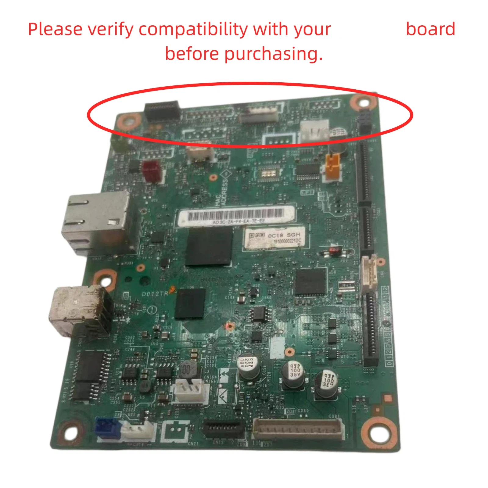 

Основная плата MFC‑L2750DW L2750DW MFC L2750DW B57T200-2 подходит для Brother