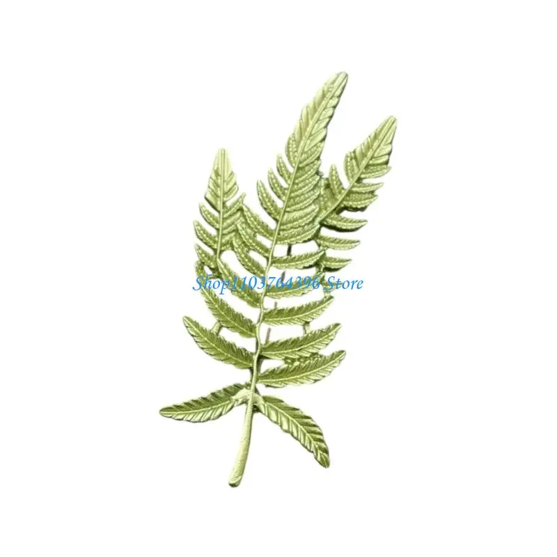  Unique Plant Brooch Pin Plant Badge Beautiful Pin Alloy Texture Fashion Accessory Suitable for Clothing and Bag Decors