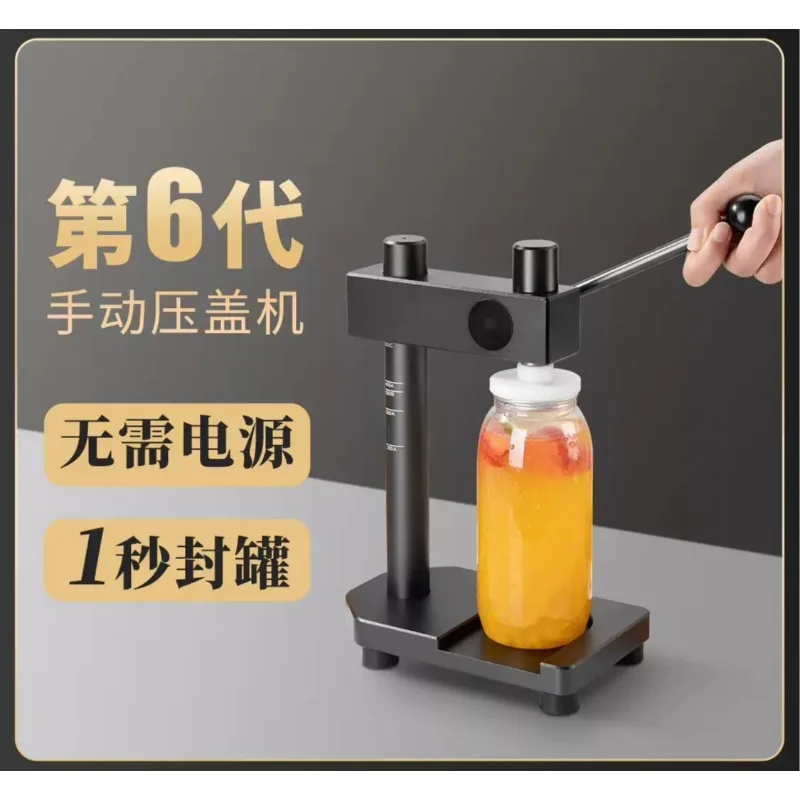 1pcs Commercial Food Beverage Soda Packer Bottle Sealer Manual Sealing Machine