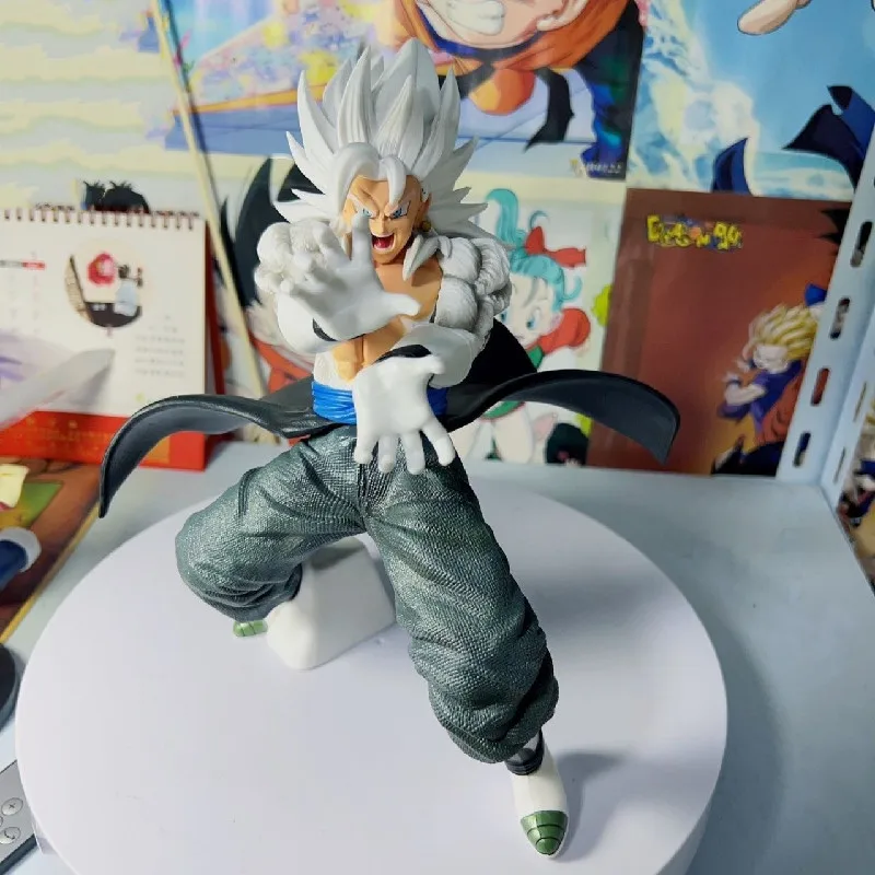 

Аниме-фигурка Драконий жемчуг Gt Super Saiyan Vegetto 25 см статуя ПВХ экшн-фигурки коллекционные модели орнамент игрушки для детей Подарки