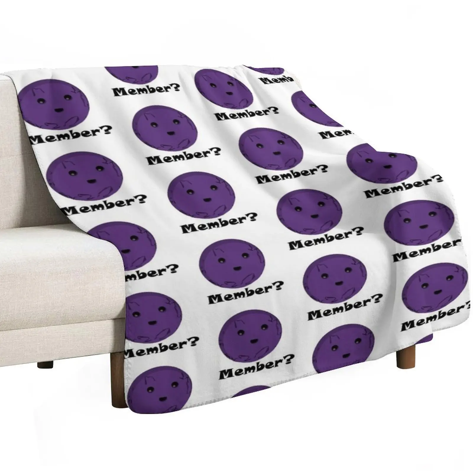 Member Berries/ Memberberries/ Memberberry Throw Blanket Lightweight Warm Blanket for Travel Camping