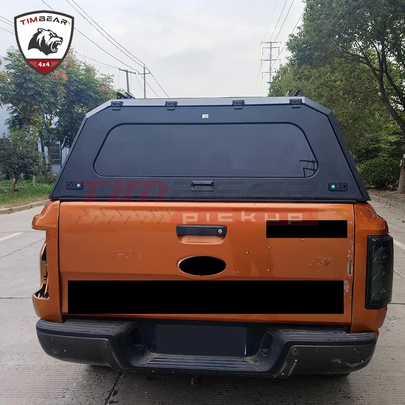 Timbear 4X4 Pickup Truck Accessories Steel Bed Canopy Hardtop For Ford Ranger T6 T7 T8