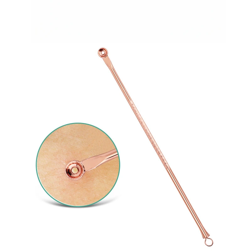 Cravo comedone espinha belmish acne removedor agulhas agulhas faciais para espremer acne ferramentas colher para cuidados com o rosto