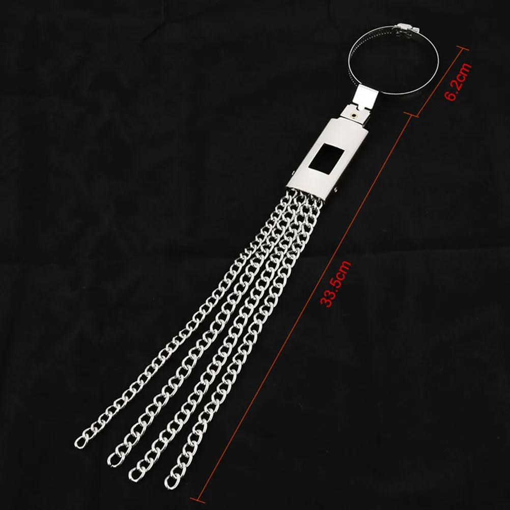 

Car Anti Static Strap 33Cm Pure Metal Electrostatic Belt Grounding Static Discharge Durable Hanging Type Labor Protection