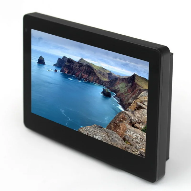 In-wall flush mount premium 7 inch Android tablet without battery, buttons