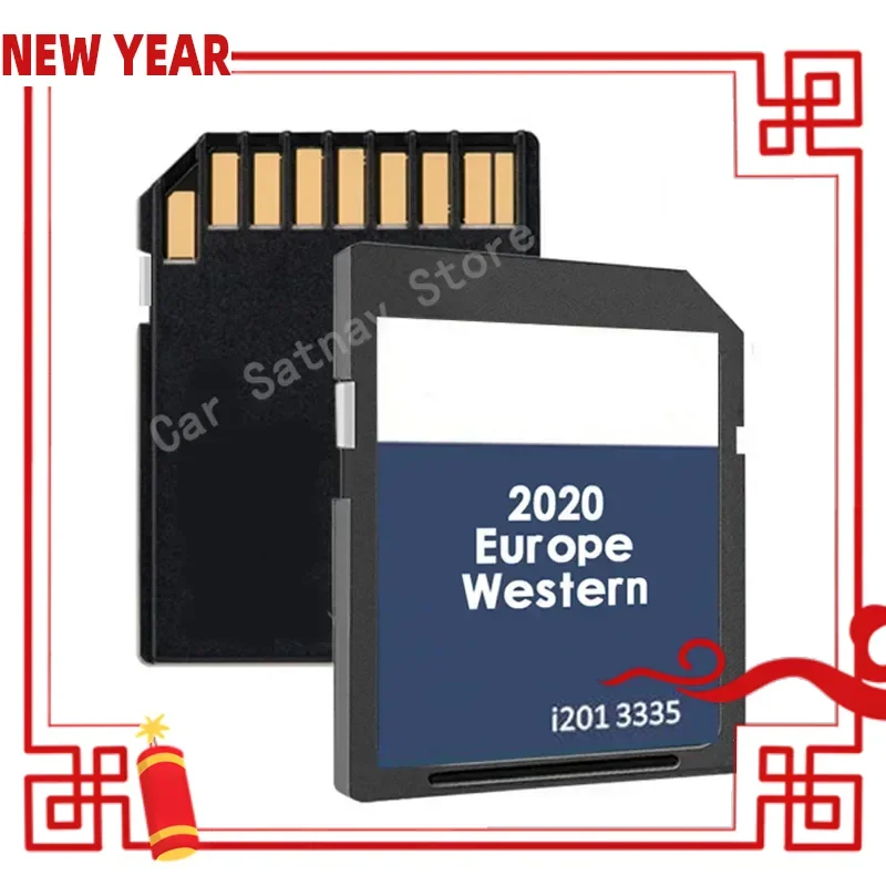 

for VW RNS 310 WESTERN Europe Cover Germany Netherlands Latest Navigation Map 8GB SD Card 2020-2021 GPS Accessories