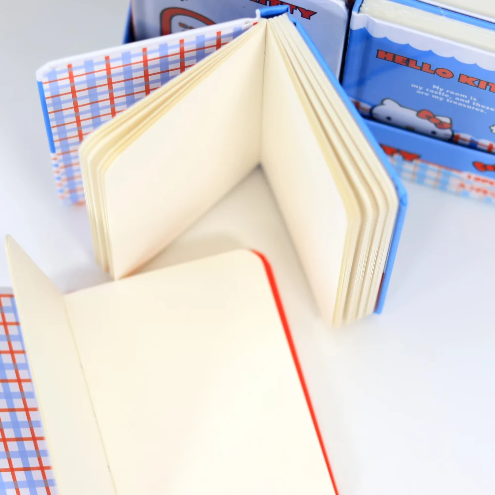 Neue Echte Hallo Kitty A7 Notebook Mini Studenten Tagebuch Kawaii Cartoon Sanrio Kt Katze Tragbare Tasche Notizblock Schreibwaren Geschenke