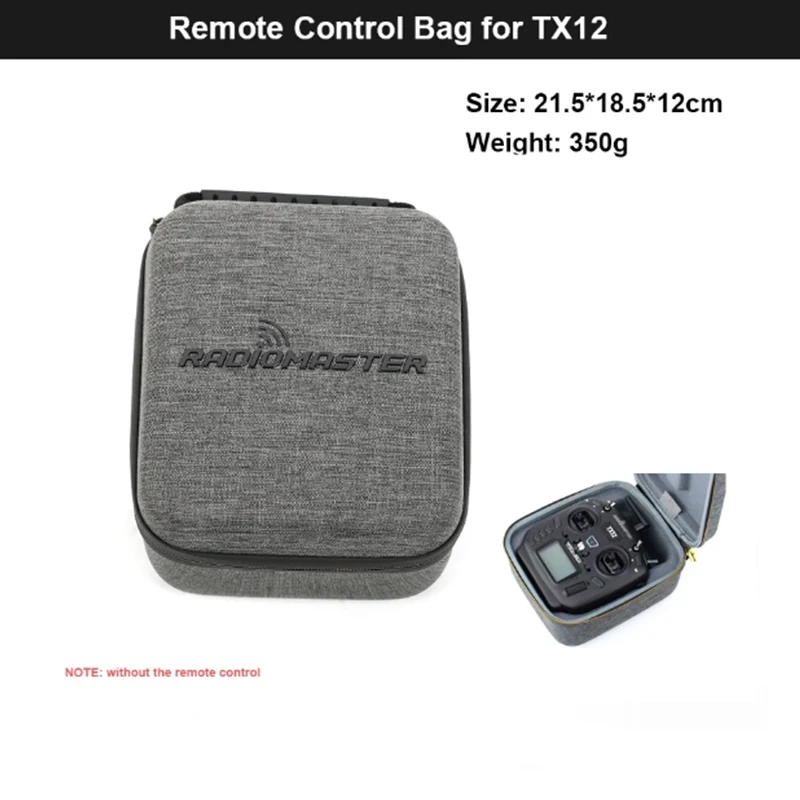 Radiomaster Remote Control Professional Storage Bag Carrying Suitcase Case Hand Bag Box for Radiomaster TX12 TX16S