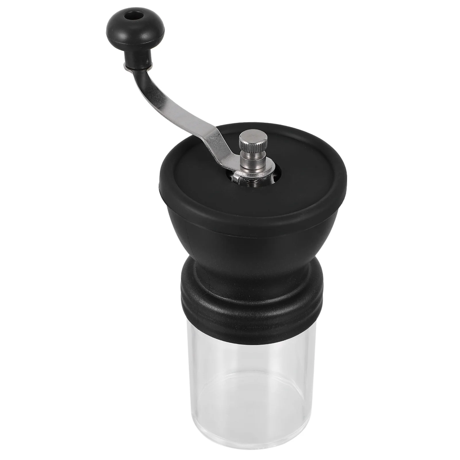 

Bean Grinding Machine Hand Coffee Grinder Stainless Steel Handle PP Material for Home Travel Camp Accessories