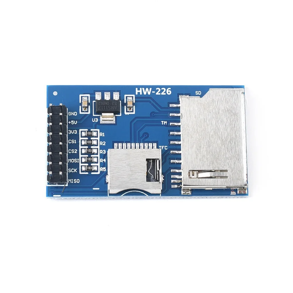 For Arduino Module Pack 4pcs 2 Way Reader with Dual Slots Supports Simultaneous Card Use for Embedded System Projects