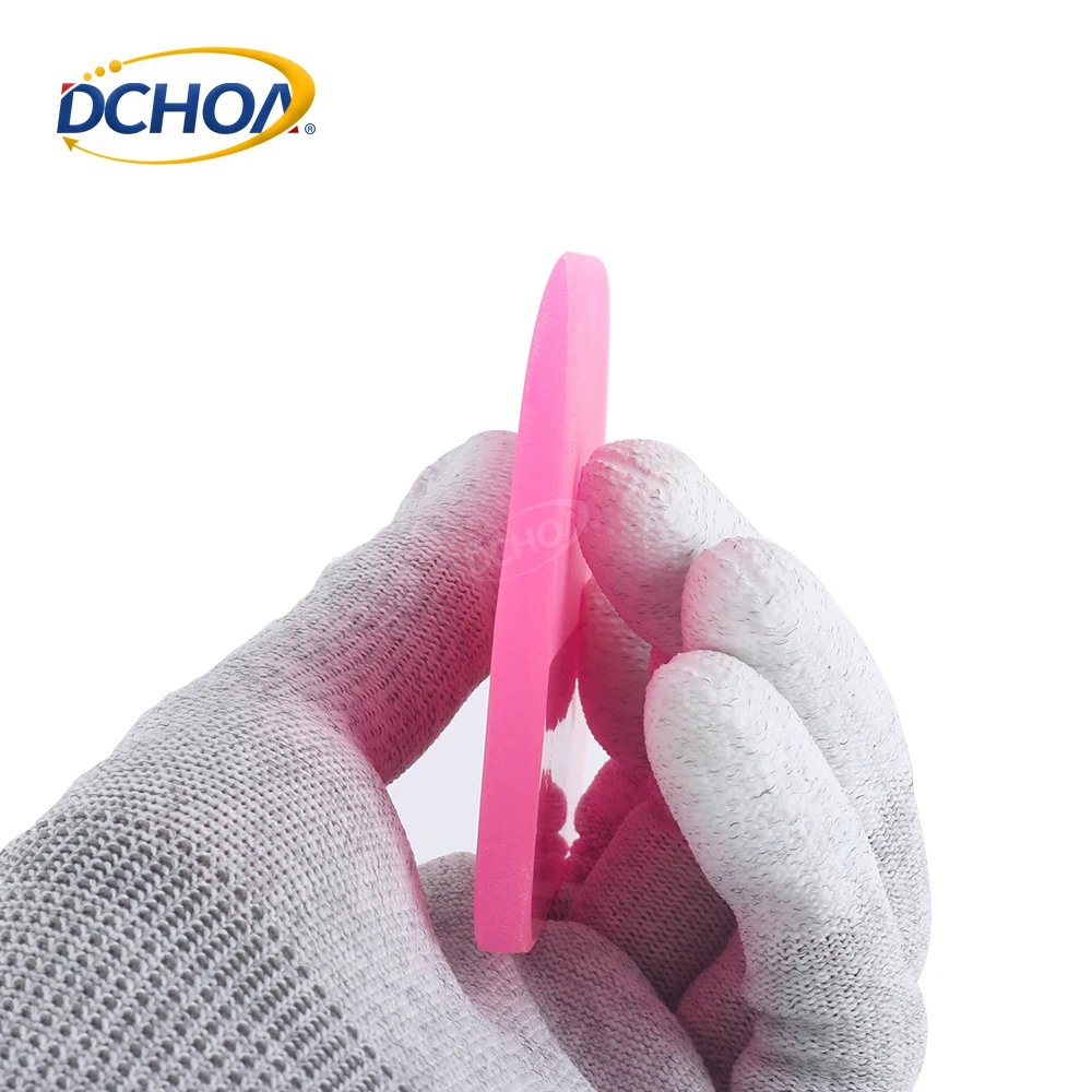 DCHOA 3PCS Pink Car Vinyl Wrap Squeegee Kit Rubber Windscreen PPF Film Installation Tools for Window Tint Car Care