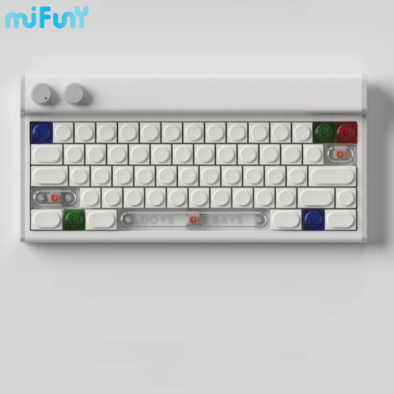 

Building Block Keycap Transparent Frosted Keyboard Cap PBT 32keys Low Profile Key Caps for Mechanical Keyboard Accessories