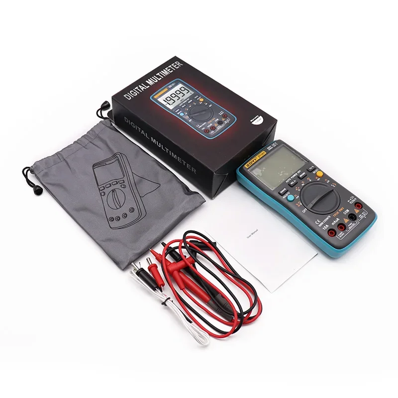 ZOYI ZT301 ZT302 ZT303 Digital Multimeter 8000 19999 Counts True RMS Multi-function AC/DC Voltage Temperature Capacitance Meter view 6