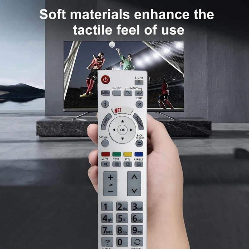 N2QAYB001012 Replace Remote For Panasonic TV TX-40CX800 TX-40CXW804 TX-50CX800 TX-50CXW804 TX-55CX800 TX-55CXW804