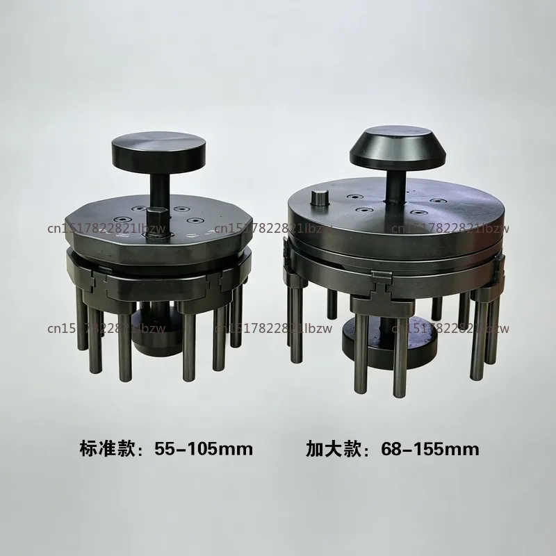 Adjustable universal piston ring installation tool black rust-proof material piston ring card 55-105mm