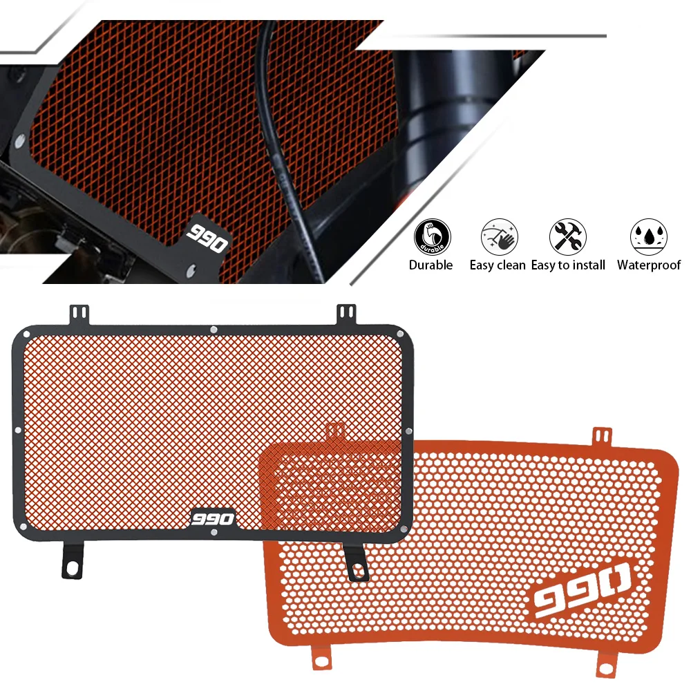 990Superduke For 990 Superduke 2005-2013 2012 2011 2010 2009 2008 2007 2006 Radiator Grille Guard Protector Cover Motorcycles