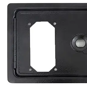 Arcade Coin Door Swing Machine Coin Acceptor Entertainment Operated Arcade Iron Black Cash Box Gate DIY Parts