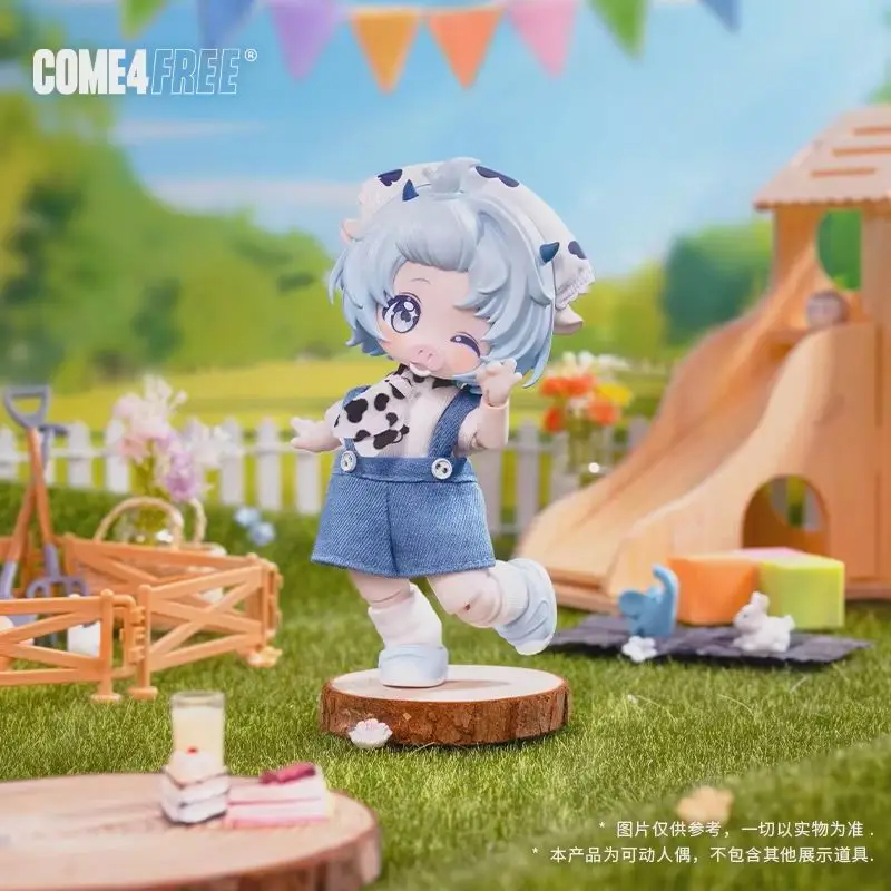 

Новая выпущенная Come4free Bonnie Dessert, серия для детского сада, слепая коробка, 12-точечная подвижная кукла Bjd, подарок-сюрприз на день рождения