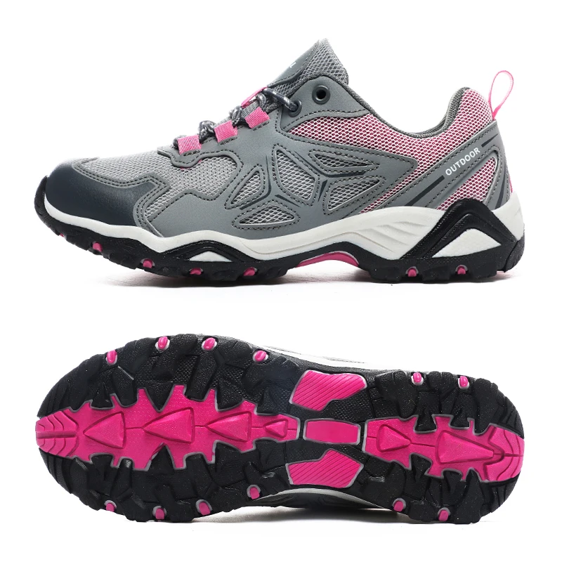 

Осенне-весенняя женская уличная кожаная треккинговая походная обувь для кемпинга, женские треккинговые кроссовки для треккинга