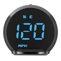 Head-Up Display Plastic Head-Up Display G13 Car GPS HUD Speedometer Digital Clock HD Head-Up Universal