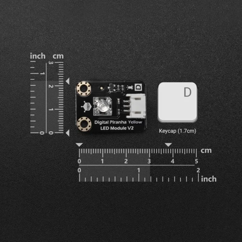 Red, Yellow, Blue, Green, White LED Light-emitting Module (Arduino Compatible)