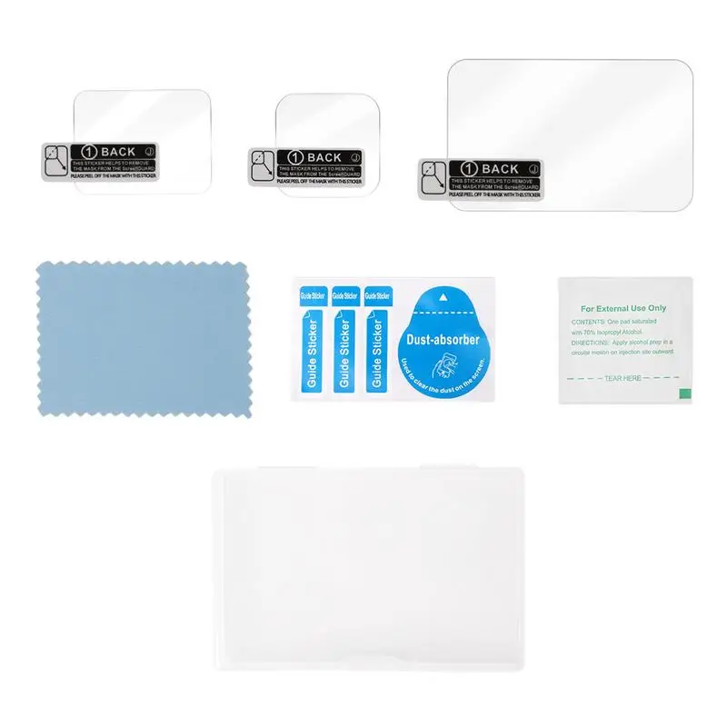 Action Camera Tempered Glass Lens Protector Protective Lens Replacement For Camera Waterproof UV Protective Glass Cover