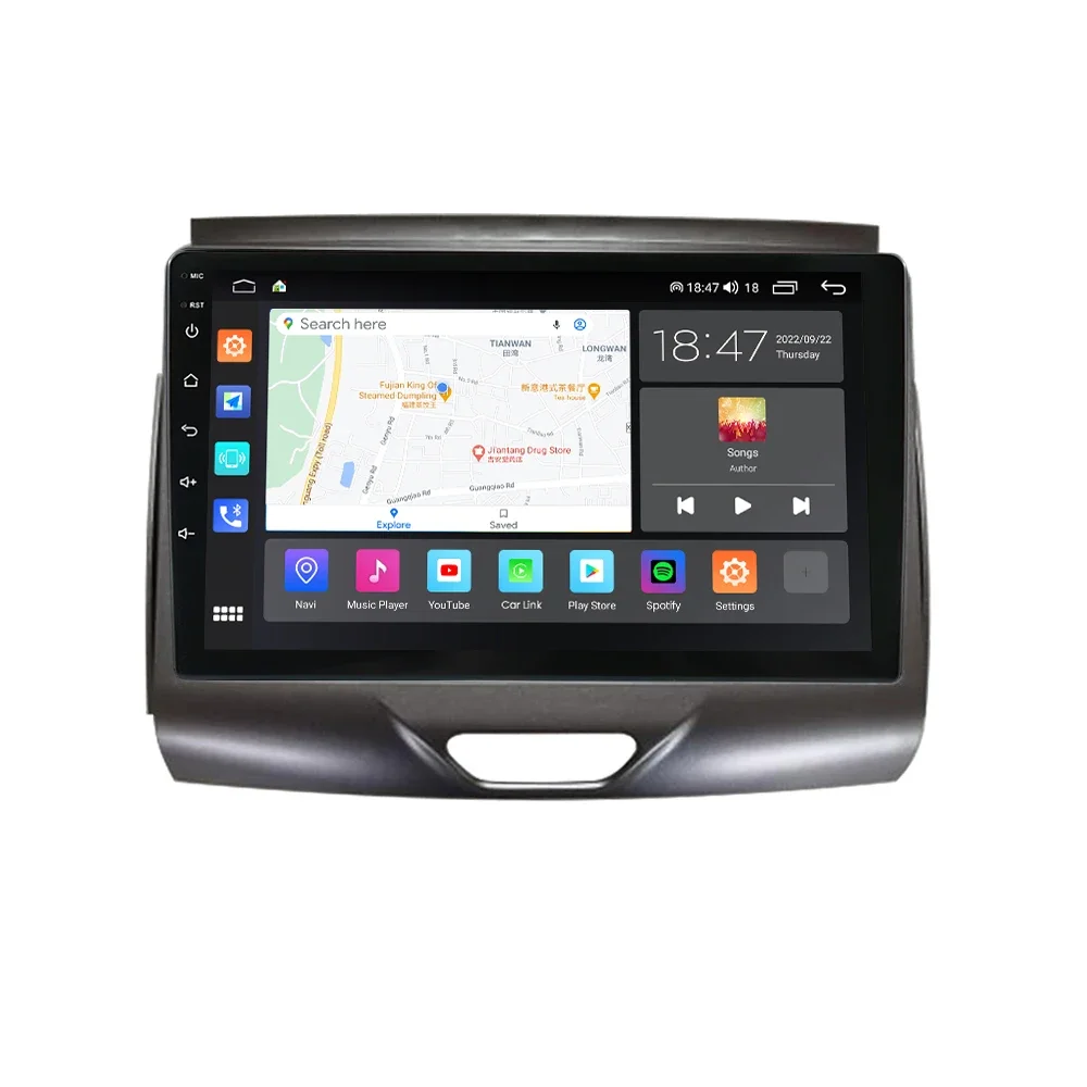 MEKEDE M6 PRO Android 12 QLED Car Multimedia Audio System Car DVD Display for Ford Ranger 2015 2020
