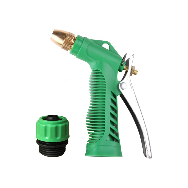 Green High Pressure Spray Gun Multi-function Water Spray Gun For Car Washing Sprinkler Gardening Flower Grass Irrigation Tool