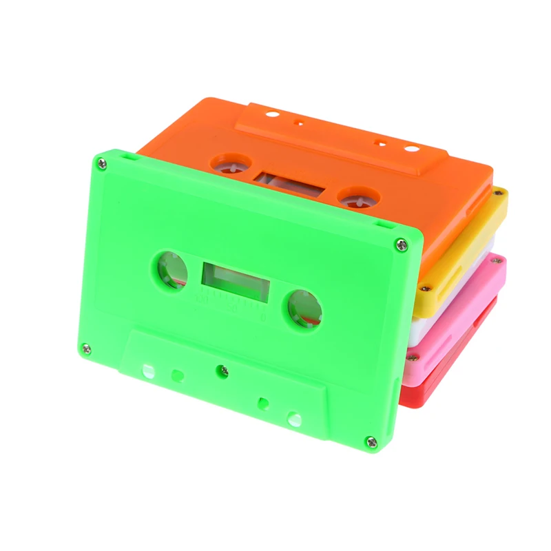 1Pc Color Blank Tape Case Audio Magnetic Audio Recording Cassette Tape Shell Empty Reel To Reel Cassette(no Tape Core) image 3