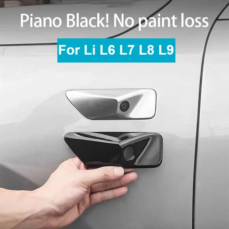 

For Li LiXiang L6 L7 L8 L9 Side Standard Leaf Board Stickers Side Camera Protection Cover Accessories for Li L6 L7 L8 L9