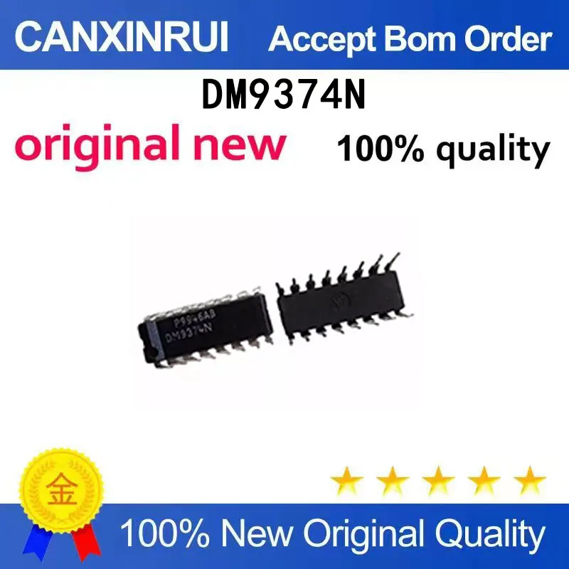 (5-100 pieces)Brand new original DM9374N direct insertion DIP16 analog switch chip IC in stock