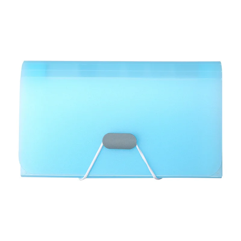 A6 Expanding Wallet Organ Bag Waterproof File Bag Organizer Data Book File Pouch Bill Folder School Office Binder Family Folder
