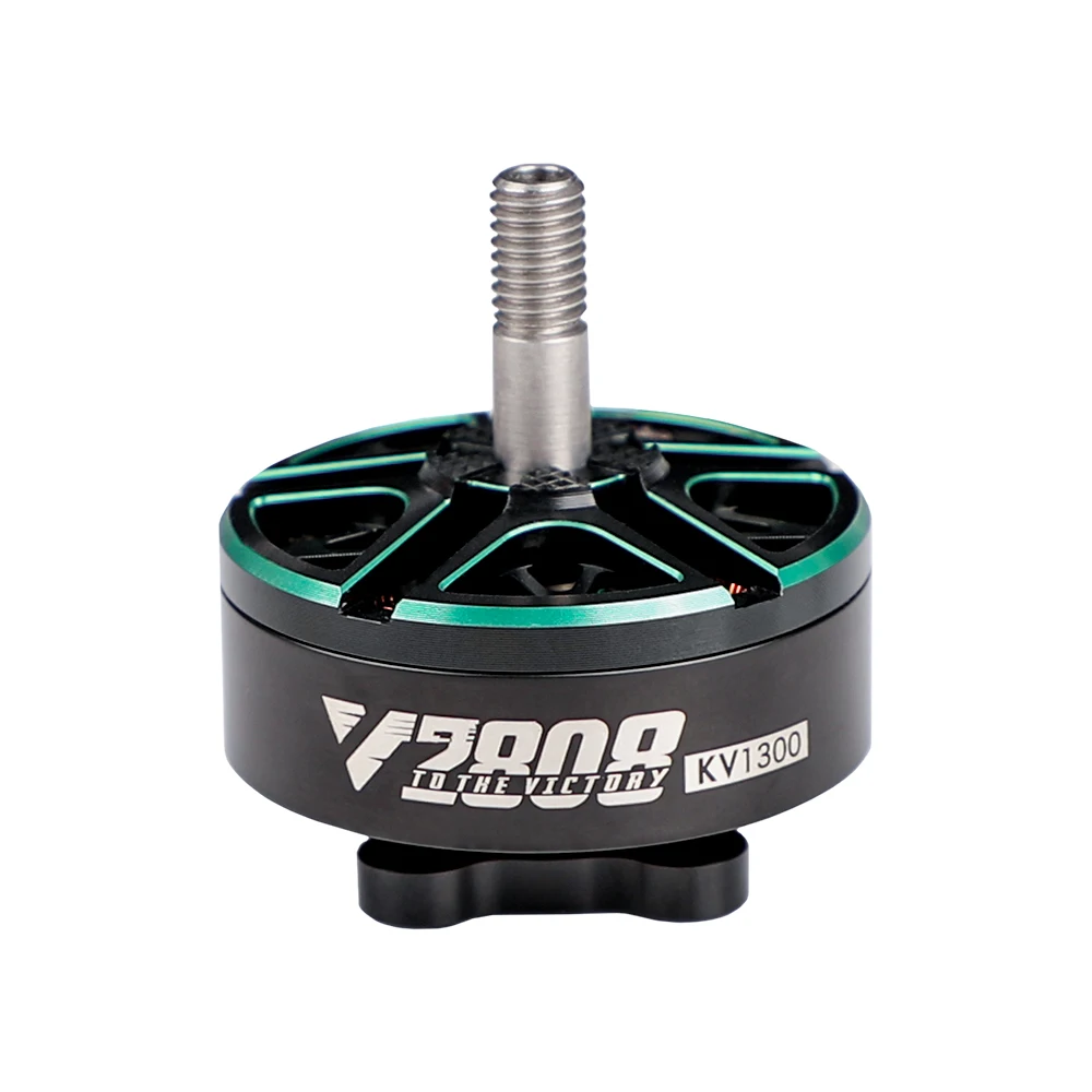 มอเตอร์ T-motor รุ่น V2808 ขนาด 1/2/4 ชิ้น 1300KV/1500KV/1950KV มอเตอร์ไร้แปรงถ่าน เหมาะสำหรับฐานขนาด 19*19 มม. สำหรับเครื่องบินบังคับวิทยุขนาด 7~8 นิ้ว รถแข่ง FPV และโดรน