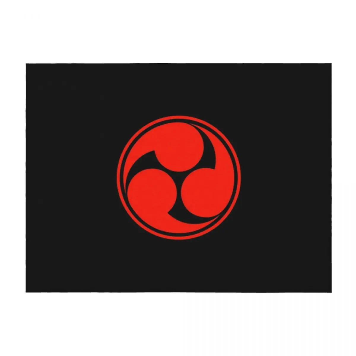 

Mitsu Tomoe - Japan - Shinto Trinity Symbol - Triskele Throw Blanket Luxury Throw halloween Summer Decoratives Blankets
