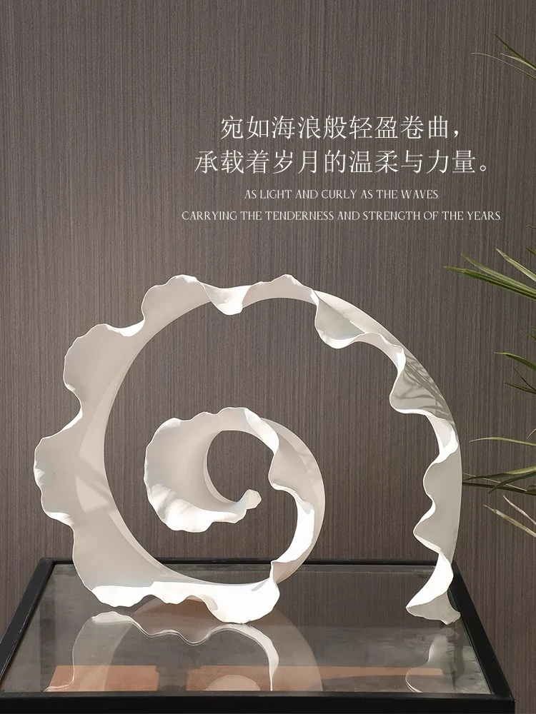 

Changyi, Nordic style conch ceramic creative handmade ornaments, living room entrance light luxury high-end gifts