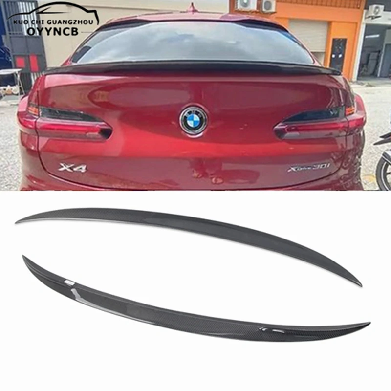 

Для BMW X4 G02/X4M F98 P стиль задний спойлер из углеродного волокна крыло багажника 2018-2023 FRP кованый карбон