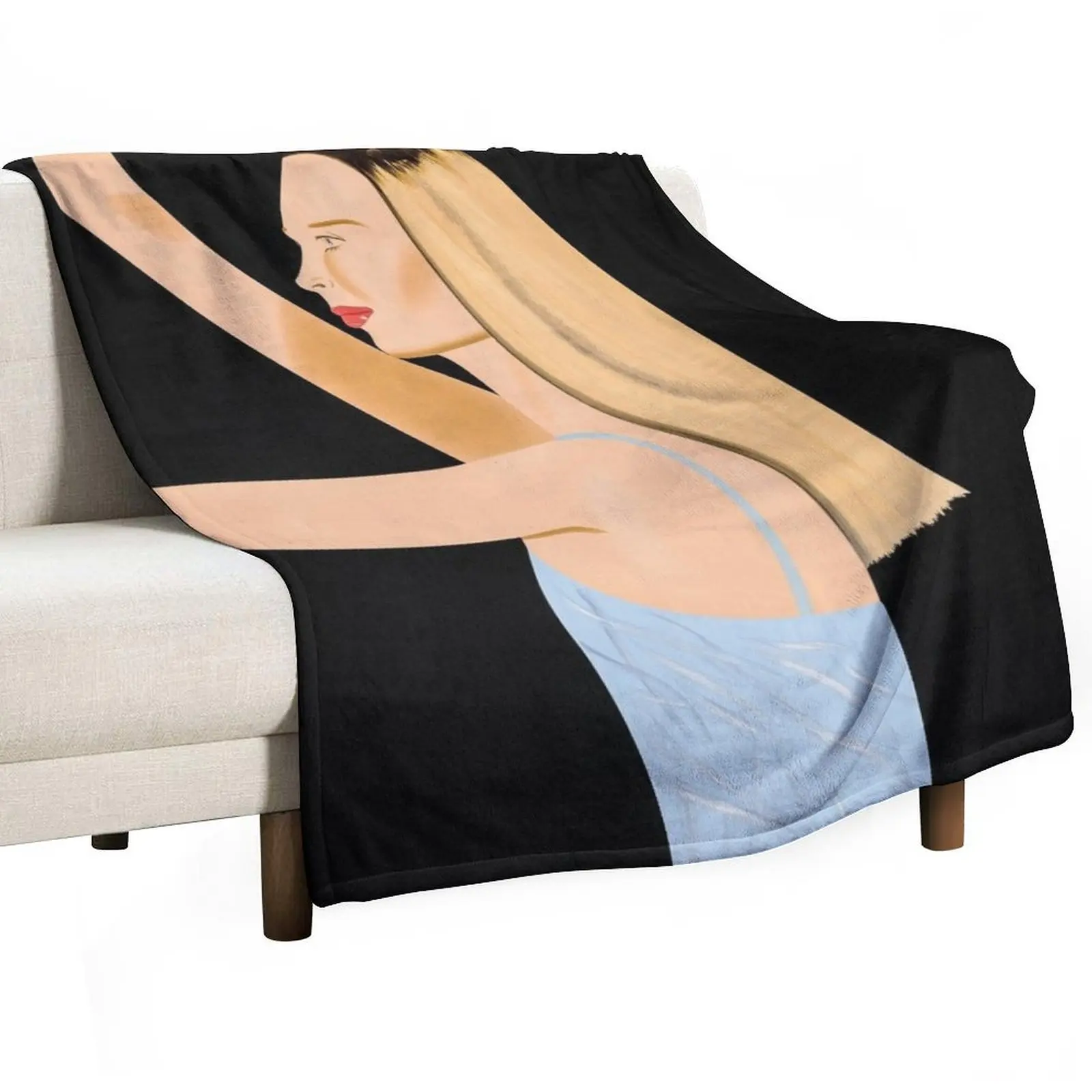 

Dancer - Alex Katz Throw Blanket anime Beautifuls Multi-Purpose Stuffeds Blankets