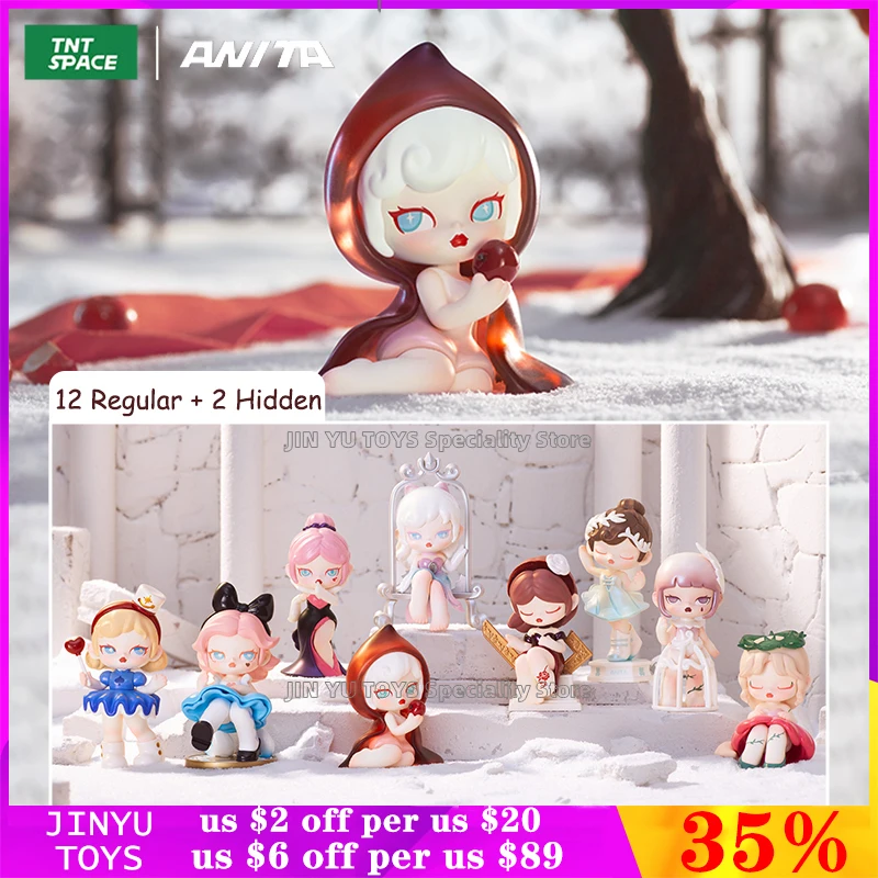 TNT SPACE Anita Dream Land Series Blind Box Cute Anime Action Figure Cartoon Designer Doll Toys Girls Birthday Gifts Collectible