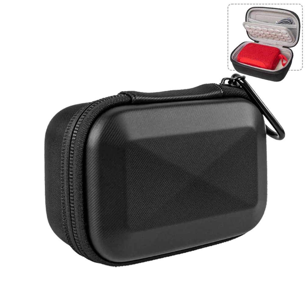 EVA Protective Carry Case for JBL For GO5 GO4 GO3 Speakers Waterproof Build Shock Resistant Interior and Smooth Zipper Operation